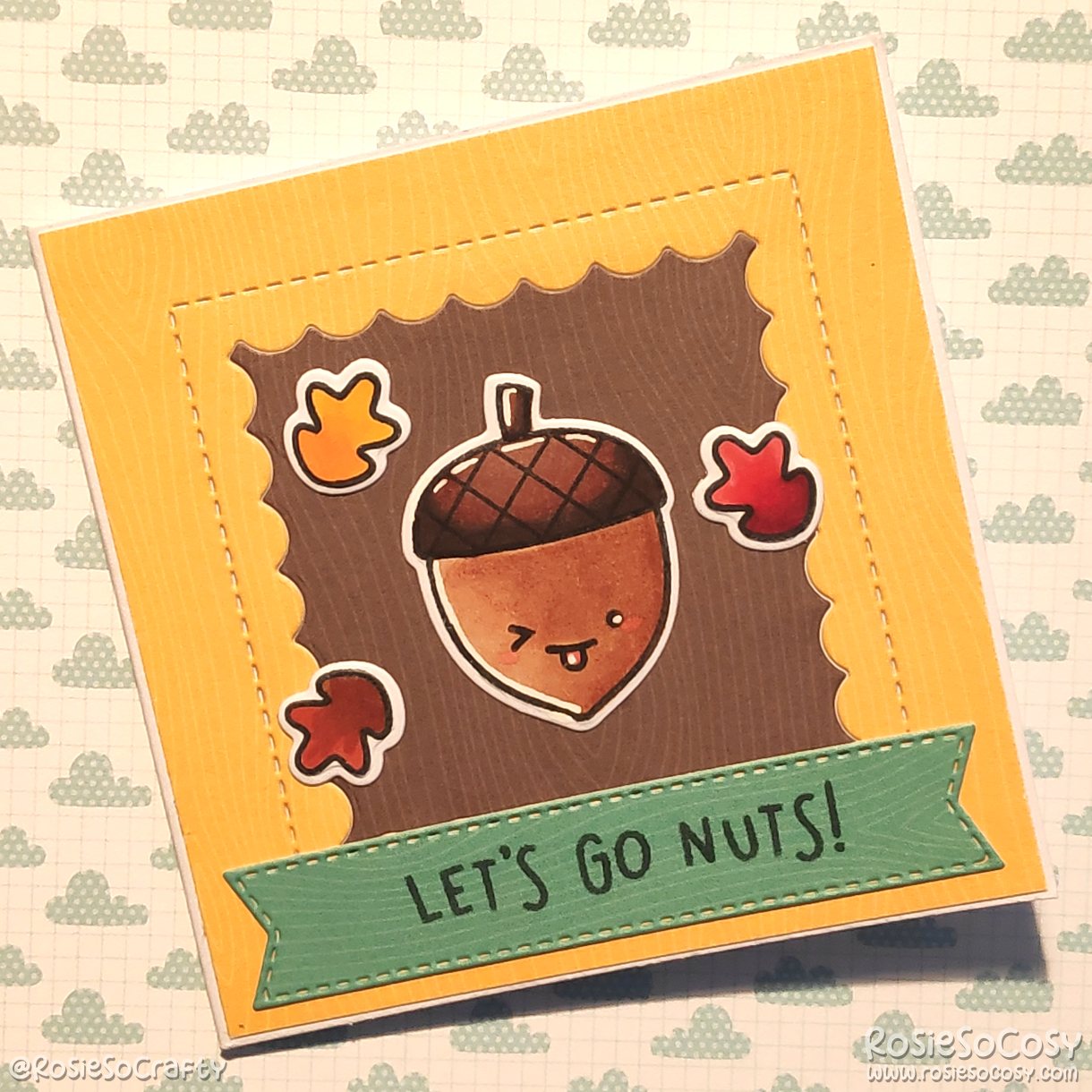 Let's Go Nuts card