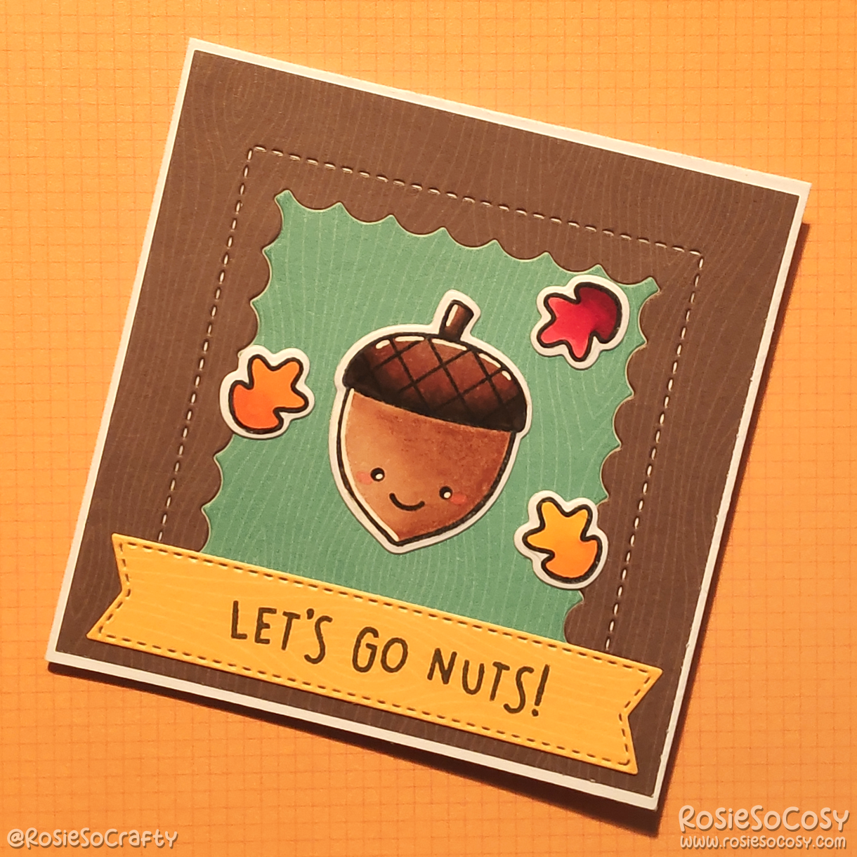 Let's Go Nuts card